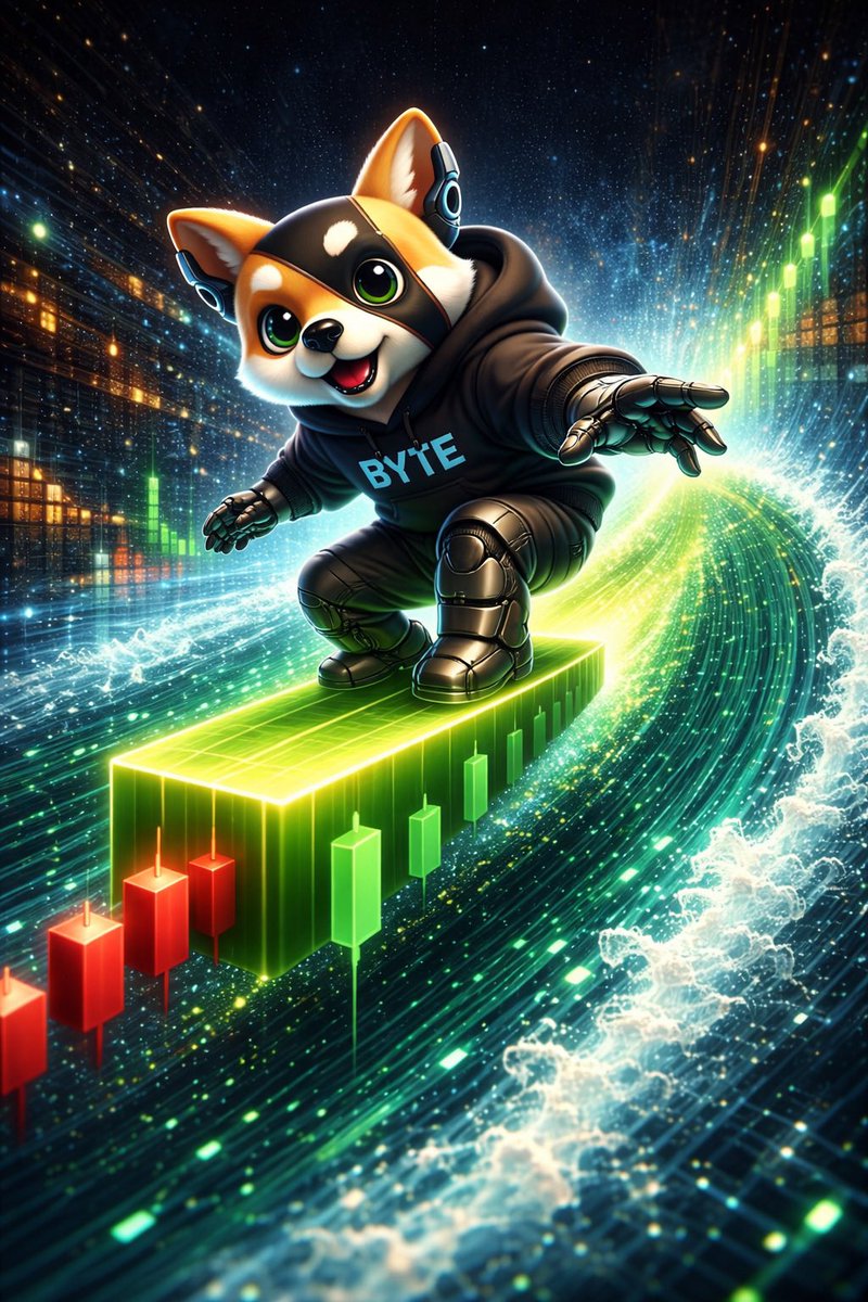 Badw011F's tweet image. Byte will lead this bullrun!