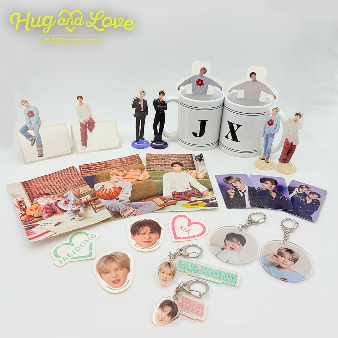 JX 2026 JAPAN FANMEETING 'Hug & Love'】 📢グッズ通販終了まであと