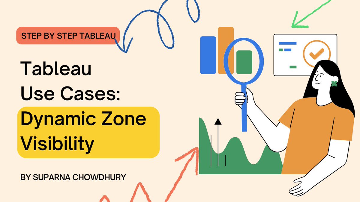 New Medium article!

Part 2 of Mastering Dynamic Zone Visibility is LIVE! Covering:
✅ Slide-out panels using Parameter Actions 
✅Slide-out panels using Set Actions
✅ Dynamic Chart Zooming

Level up your #DataViz UX here: 
tinyurl.com/yja2v4ta

#Tableau #Dashboard #DataFam