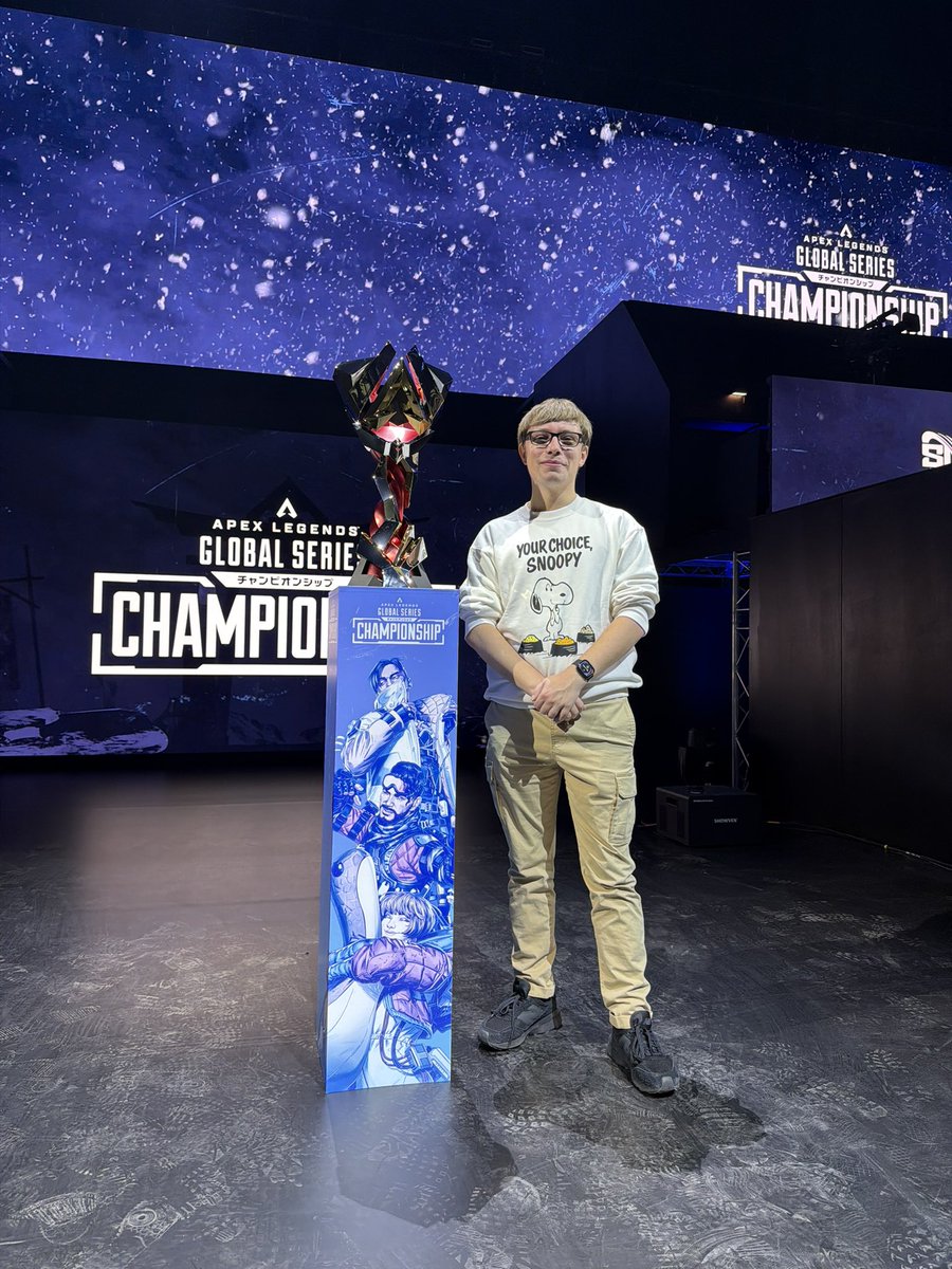 First ALGS event as staff ✅

So blessed. What an esport.