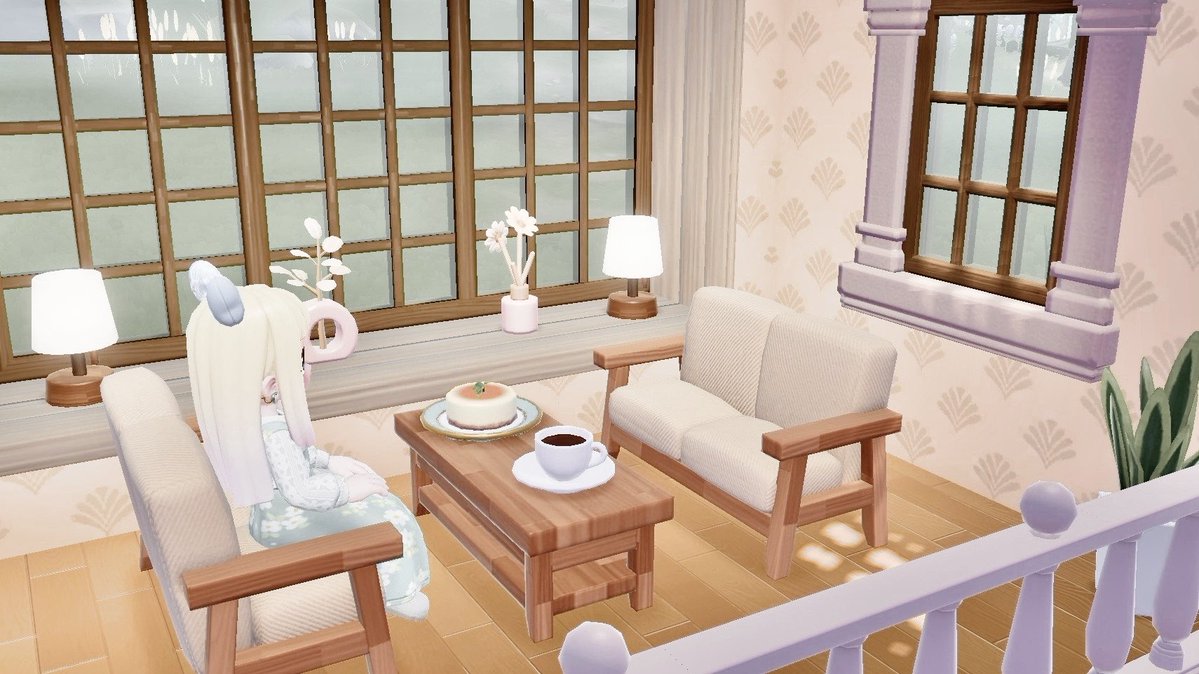 仕事の合間にハートピアをぽちぽち…
屋根の使い方なんとなく理解してきた！
1Fにベーカリーカフェ、2Fは自宅にしようと制作中✏︎
とにかく家具と素材とお金が無いっっ！
毎日木こり生活🪓

#ハートピアスローライフ #ハートピア
#heartopia