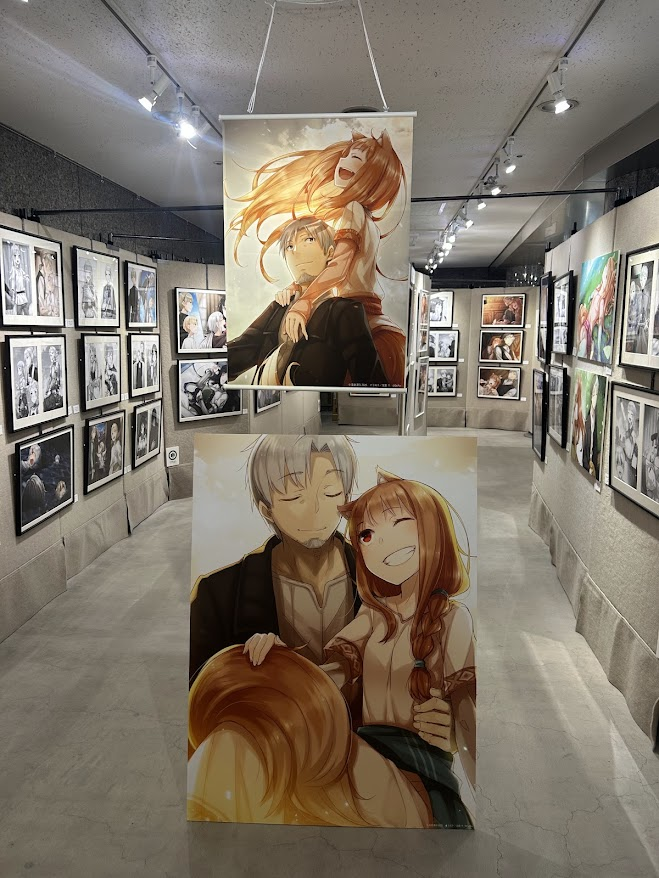 gofa_official's tweet image. ―『新説 狼と香辛料　狼と羊皮紙』完結記念―
『狼と香辛料』×『狼と羊皮紙』展

おはようございます☀
これまで多くの皆さまにご来場いただいた本展示会も、本日で最終日となりました😥
作品の魅力と物語の余韻を、ぜひ最後までお楽しみください。…