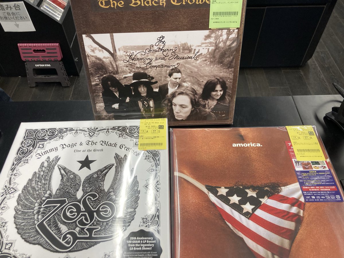 ✨中古品新着情報✨ BLACK CROWES、DORO、ARCH ENEMY、ROGER WATERS