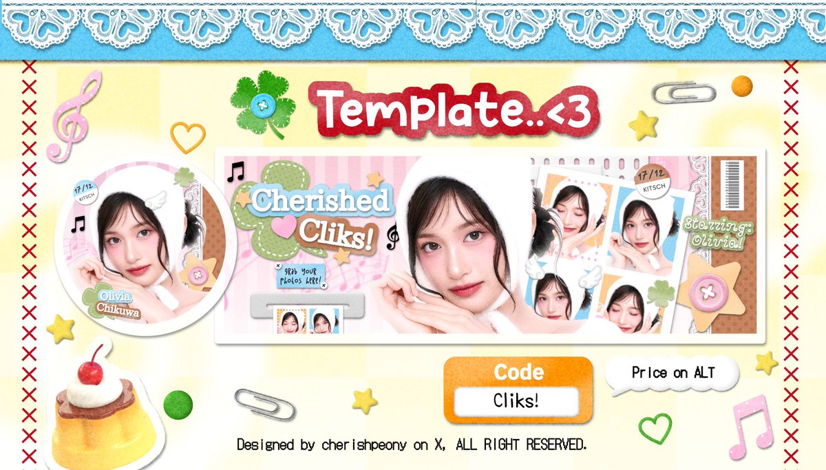 CherishPeony's tweet image. Hai help repost ya? Makasih! 💗
#zonaba #zonauang 

Ada 6 Template layout IPV designed serba cemimut dari tangan Audrey yang siap dijemput mama &amp;amp; papa barunya jam 19.30 WIB malam ini! Yuk scroll dulu untuk details lebih lanjut serta tap ALT untuk price-nya ya. 🥧🍎