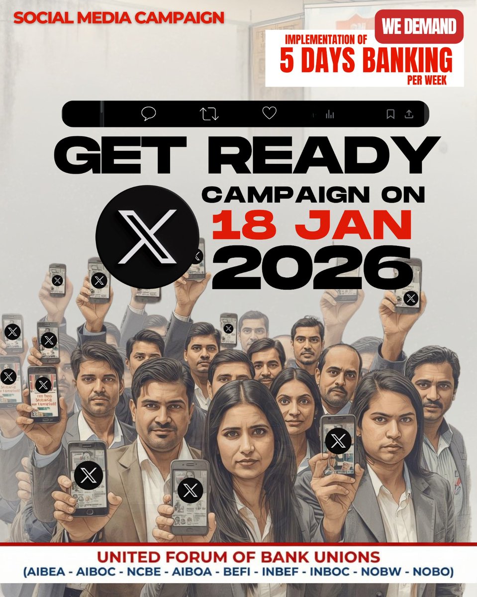 matamravikumar's tweet photo. #Implement5daybanking https://t.co/h6N0fWQh4S