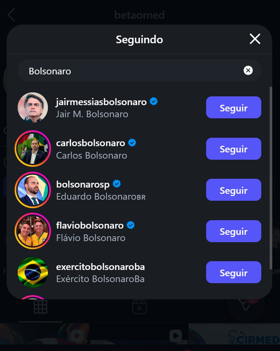 o_jurunense's tweet image. Sabe o médico que matou outros dois numa discussão em Alphaville? Esses aqui são alguns perfis que ele segue no Instagram. Alguma surpresa?