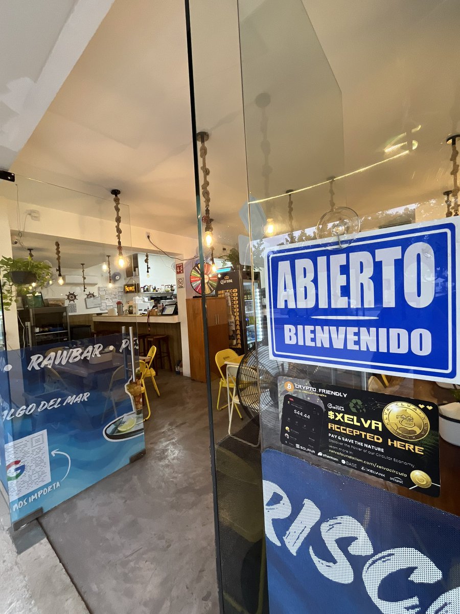 First drink paid 50% in $XELVA &amp; 50% in $GORILLAE in Playa del Carmen 🌴🇲🇽
<a href="/xelvacoin/">XELVA COIN CTO</a> ACCEPTED HERE

$GORILLAE (MEME COMMUNITY)
BvAFW1yio8GiM2ptXBsTB4n5SVnAdFJ2rYPcsk45pump

$XELVA (RWA 🌀)
Bkn34e6T1ZD5tZiVgTfkQQNGX5kAuLD4fWtST3tZmoon