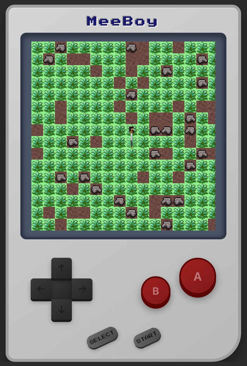 Unclemac's tweet image. Gm! Had to do it - meeboy.vercel.app

@sergitosergito how's this? @MeebitsNFTs 

Introducing MeeBoy x MeeBugs, use any MeeBit sprite, explore the map, smash boulders, collect stones, fight bugs, level up.

Works very well on Desktop,
Works pretty well on Mobile,
Audio,…