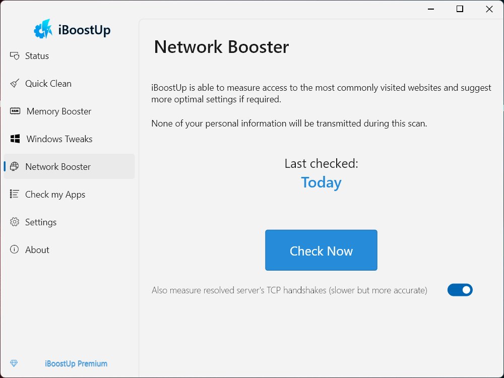 iBoostUp for PC v1.5 is out!
New Network Booster, smoother status screen, Quick Shutdown/Reboot right from the tray - for times when #apps really don't want #Windows to shutdown fast (we see you #Razer Synapse😉).
Free download from iboostup.com/windows or the #Microsoft Store