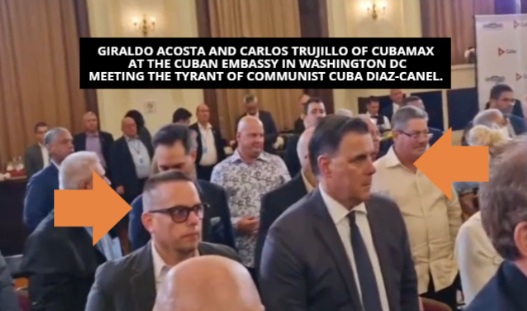 Cubannator's tweet photo. .@darielfernandez Naaaah! Not #CubaMax, they would never do business with the communist State run business Aerovaradero. #MiamiMafia rolling along.
@RepCarlos Guess you never heard of #CubaMax either?
@MarioDB Or you?
@SecRubio Funding the #CartelofHavana ?
@SecScottBessent Blood money with tyrants.