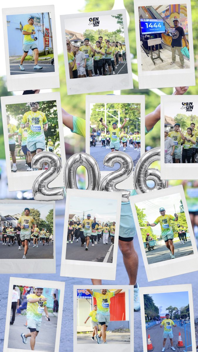 Awal tahun yang sehat.