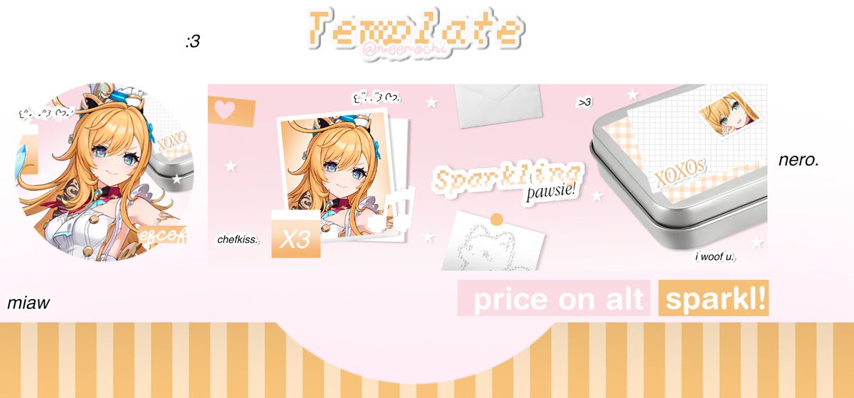 neerochi's tweet image. retweet or like is appreciated! 🪽最も暖かいカフェ ೨೭ ⊹ TEMPLATE!

halo temen-temen please help rt ya, selamat pagi! nerou ada 2 template layout yang siap di adopt yah &amp;lt;3 price on alt &amp;amp; tnc di bawahh, bisa ambil lewat dm/tele

tags. #Zonauang #zonajajan #zonaba