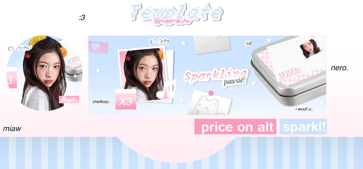 neerochi's tweet image. retweet or like is appreciated! 🪽最も暖かいカフェ ೨೭ ⊹ TEMPLATE!

halo temen-temen please help rt ya, selamat pagi! nerou ada 2 template layout yang siap di adopt yah &amp;lt;3 price on alt &amp;amp; tnc di bawahh, bisa ambil lewat dm/tele

tags. #Zonauang #zonajajan #zonaba