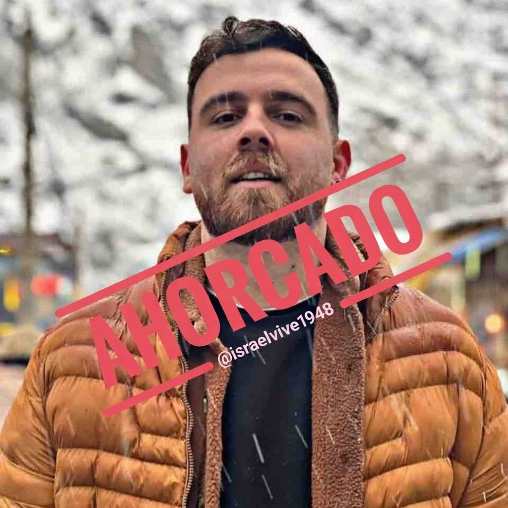 Más allá de lo dicho por Trump, se supo que Arfan Soltani fue ahorcado por el régimen iraní el día 14/1, 6 días después de haber sido detenido ESTO ES IRAN!!! QEPD