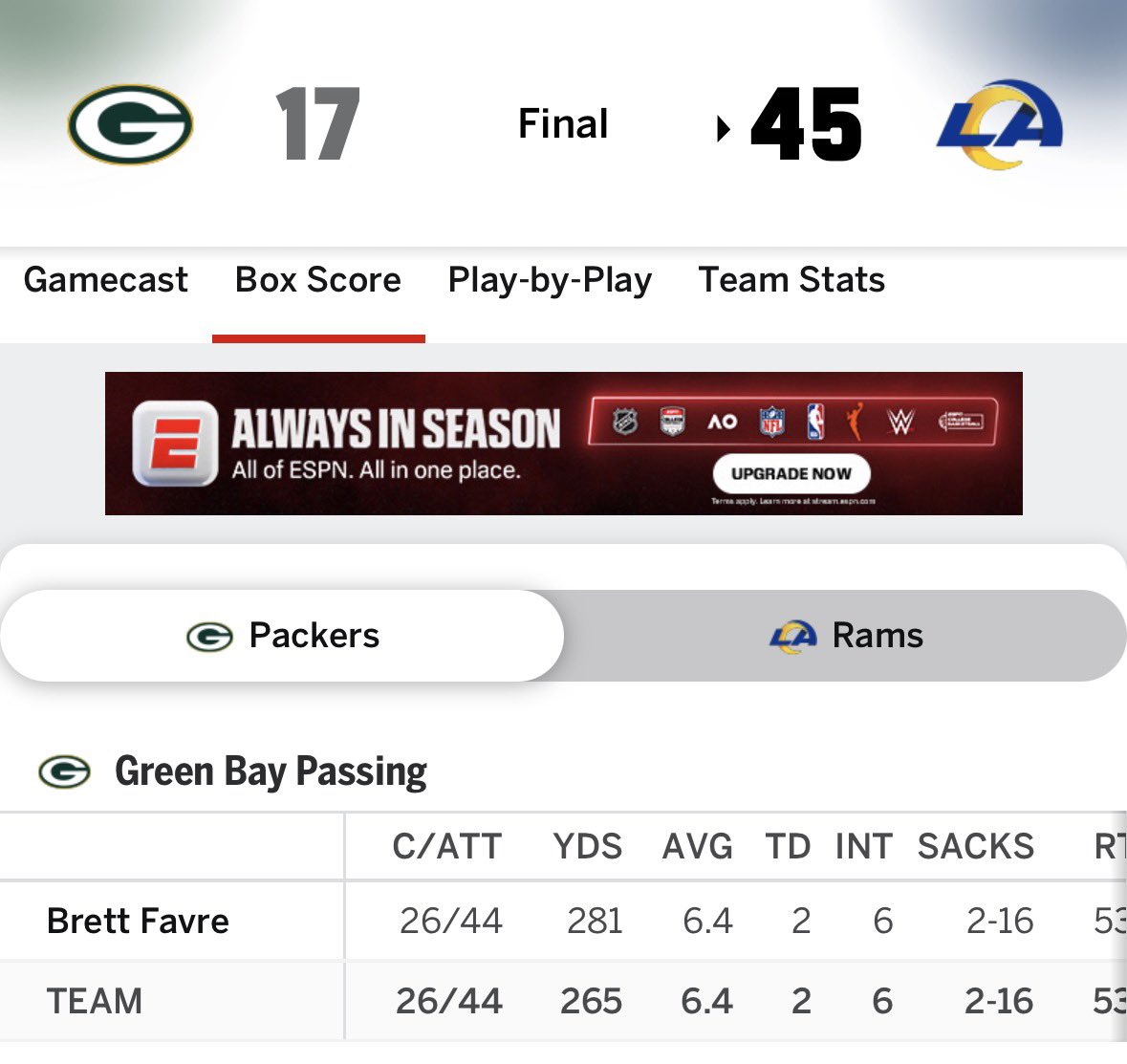 johnrivers131's tweet image. This is what a playoff choker actually is