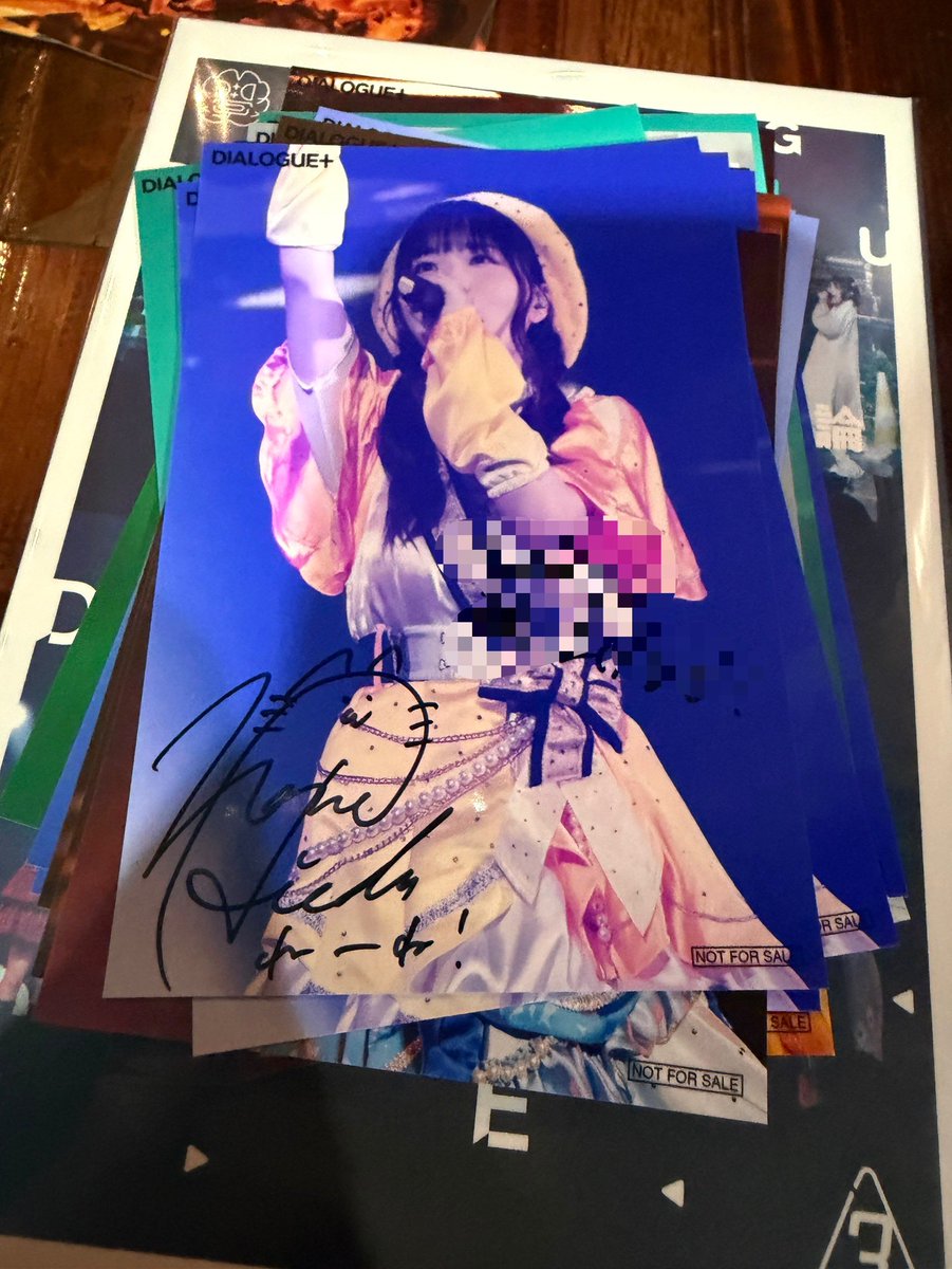 DIALOGUE+ サイン入りブロマイド　緒方佑奈 DIALOGUE+ ブロマイド 緒方佑奈 | K-BOOKS 秋葉原