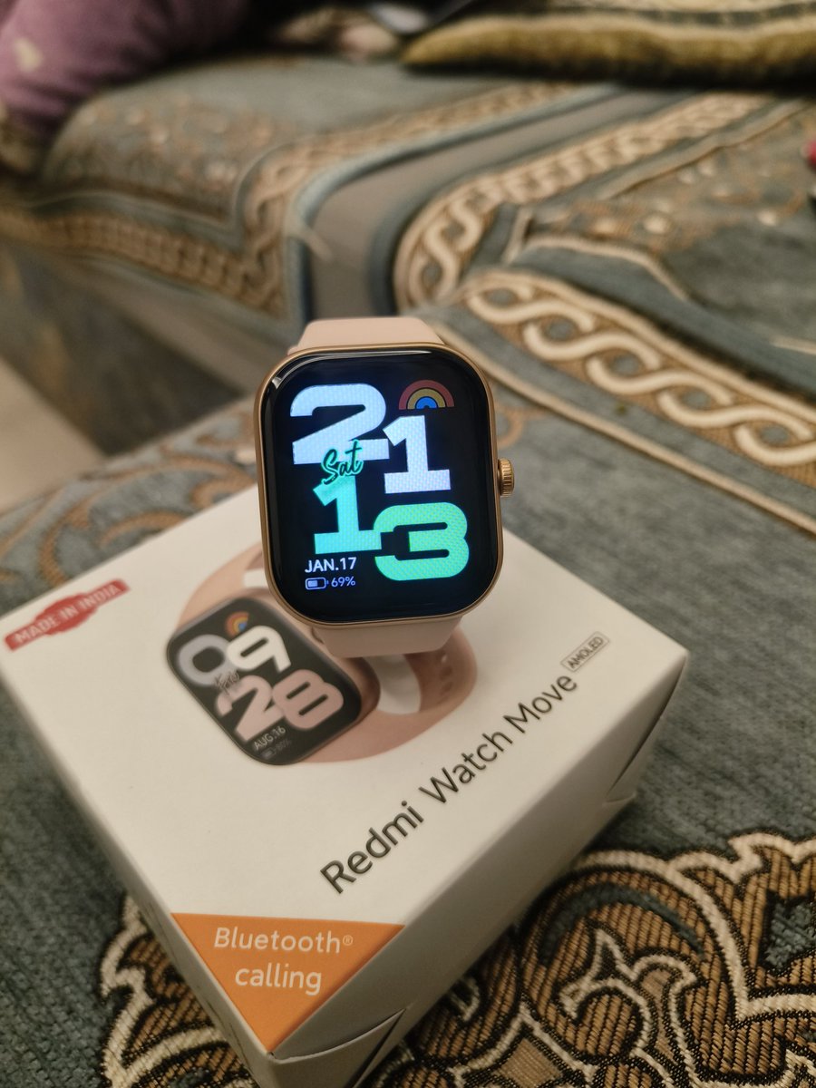 Devendr89568521's tweet image. Thank you Xiaomi for gifting the Redmi Watch Move!
Loving its sleek design, lightweight feel, and long-lasting battery life.The heart rate monitor, sleep tracking, and water resistance make it perfect for everyday fitness and style.#RedmiWatchMove #Xiaomi #SmartLife #MiFan