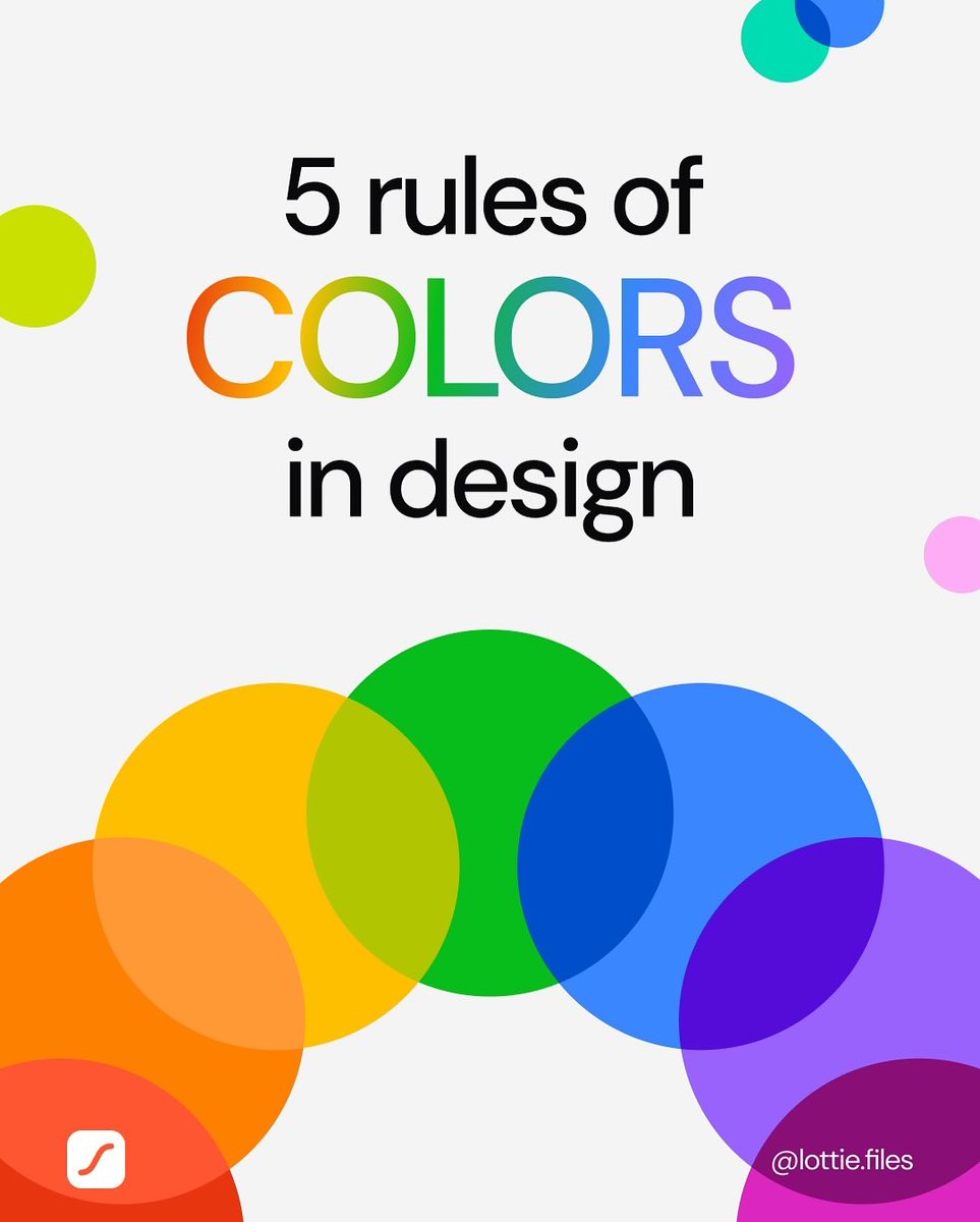 UiSavior's tweet photo. color rules that instantly level up your designs 🎨 https://t.co/uKUCDez2am