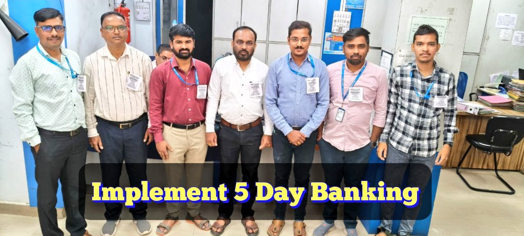 Customer satisfaction grows when employees thrive. 
Support 5-day banking. #Implement5DayBanking