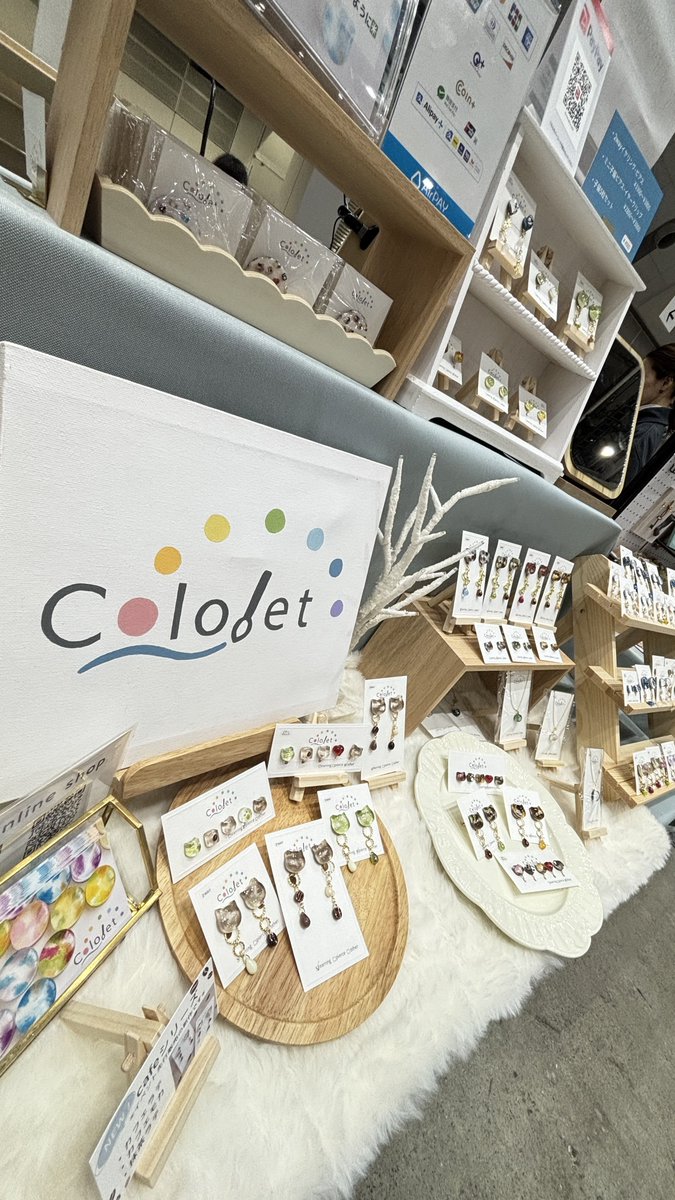 HMJ2日目！
本日もよろしくお願いします✨

#handmadeinjapanfes 
#ハンドメイドインジャパンフェス