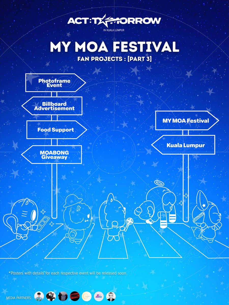 #SongOfMYStars ᯓ★ [PART 3] 
MY MOA Festival ⋆✴︎˚｡

MOAs, get ready for more exciting activities and events prepared especially just for you! 💫

Posters with each event’s details will be released soon so stay tuned! 🌟