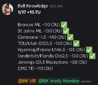 Ballknowledge's tweet image. Source Called , Cash Made 🕵️

whop.com/ballknowledge