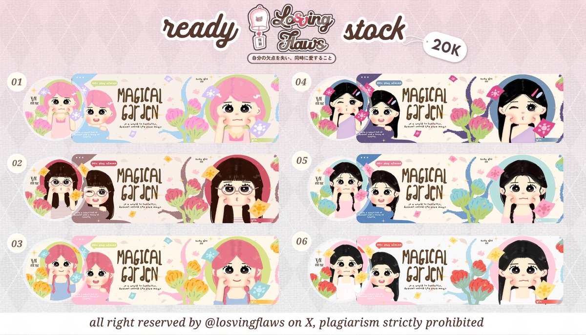 losvingflaws's tweet image. help rt/repost? arigathanks gozaimuch! 

hai eLoDy bawa 6 layout ready stock chibi non chara nih, cukup dengan 20k sudah bisa rename. leggo, choose your chibi that suits you well🫵🩷

just in case dm masih eror bisa ke tele/wa di bio ya___⭐

#zonauang