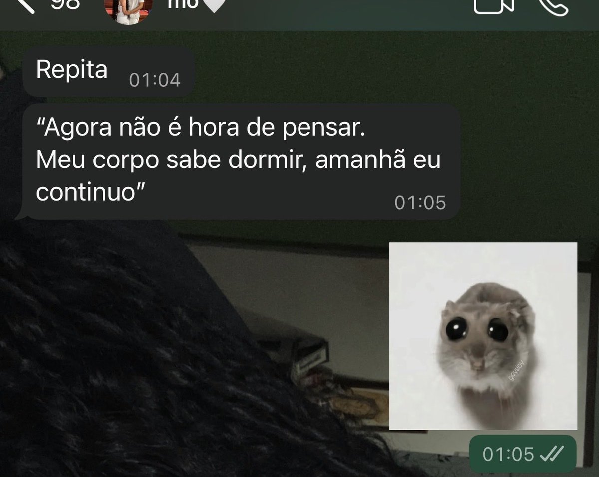 vantecried's tweet image. estou com problemas de insônia e meu namorado tentando me ajudar🥹