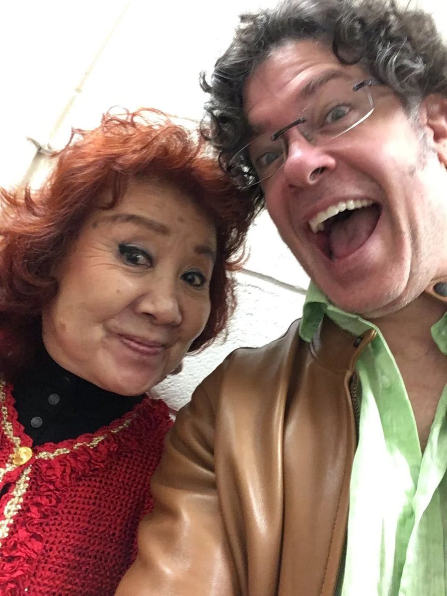 B_Rabbit843's tweet image. You know, I'm GLAD that Masako Nozawa and Sean Schemmel have pictures together because it really negates all this whining about what version of DBZ people like watching. Masako shouldn't get disrespected...but neither should Sean. Watch in whatever language you prefer and STFU.