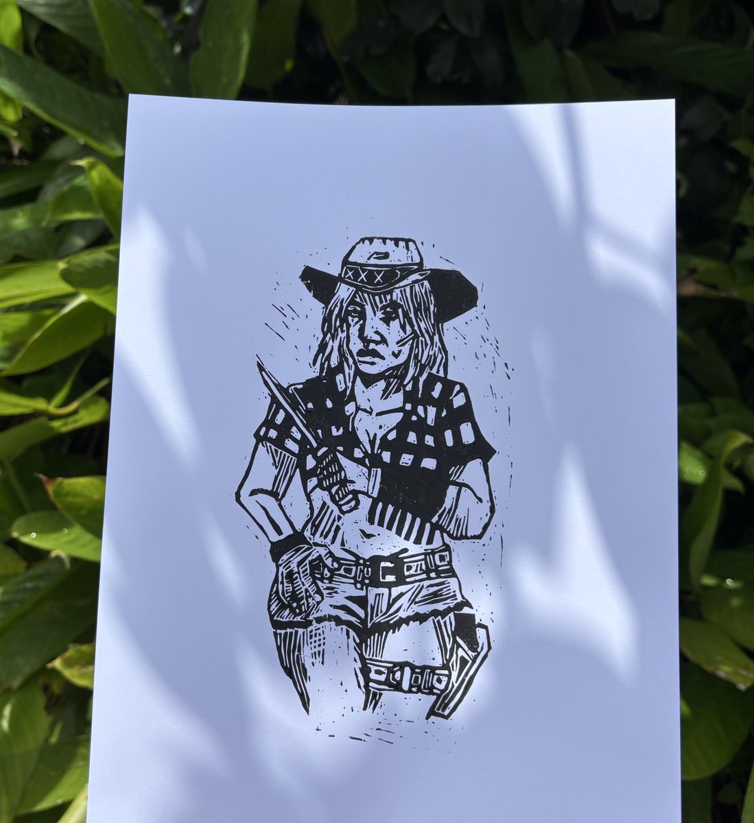 lino prints :)
#ClaireRedfield #ResidentEvil