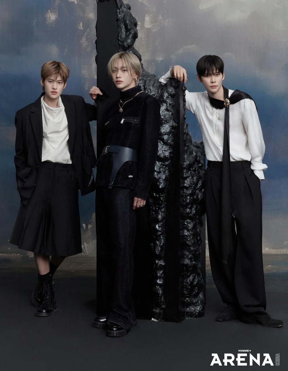 riize_archives's tweet image. WONBIN, SOHEE, &amp;amp; EUNSEOK for ARENA HOMME+ CHINA