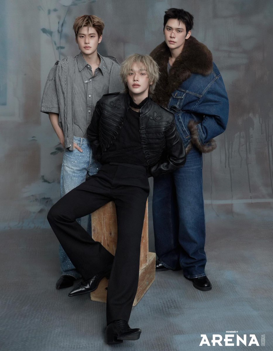 riize_archives's tweet image. WONBIN, SOHEE, &amp;amp; EUNSEOK for ARENA HOMME+ CHINA