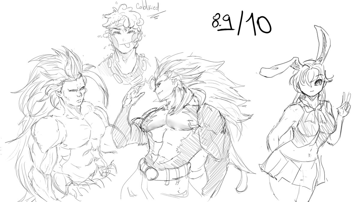 Dibujos que hice en STREAM!, que fueron TODAS sugerencias del CHAT, si te gustaría verlo no olvides pasarte por mi Kick!
.
.
.
kick.com/hideki-remake
#coldifanart #DragonBall #Goku #kick #streamer #guadiantales #drawing #draw #digitalart