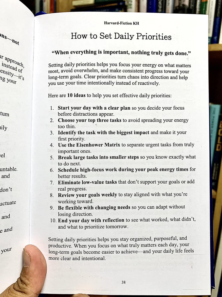 How to Set Daily Priorities