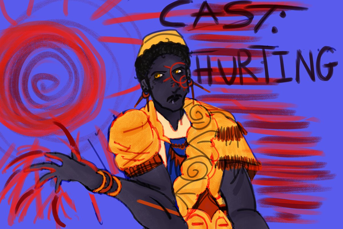 NegativeCentipd's tweet image. O’saa for @MossyRock120 !! ty for the art trade :D