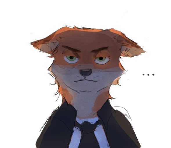 wil1ldde's tweet image. #wildehopps is what finally got me to pick up the pen after three years (why is Nick so hard to draw? I need to practice more). I was reading the script today, and when I came across this, I thought, "I wish I could have seen Nick's irritated face when Pawbert used his joke!”