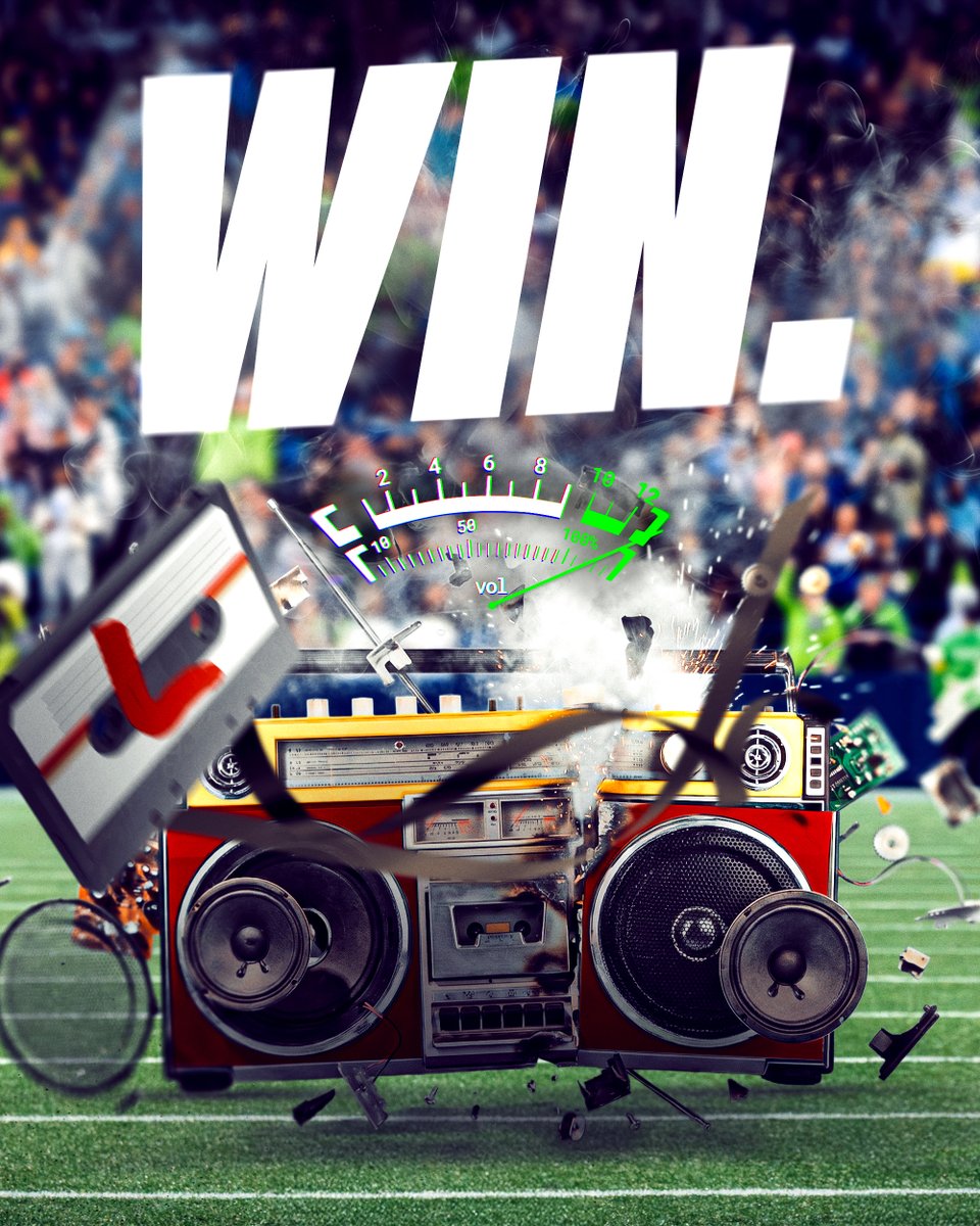 Seahawks's tweet image. BOW BOW BOW BOW BOW