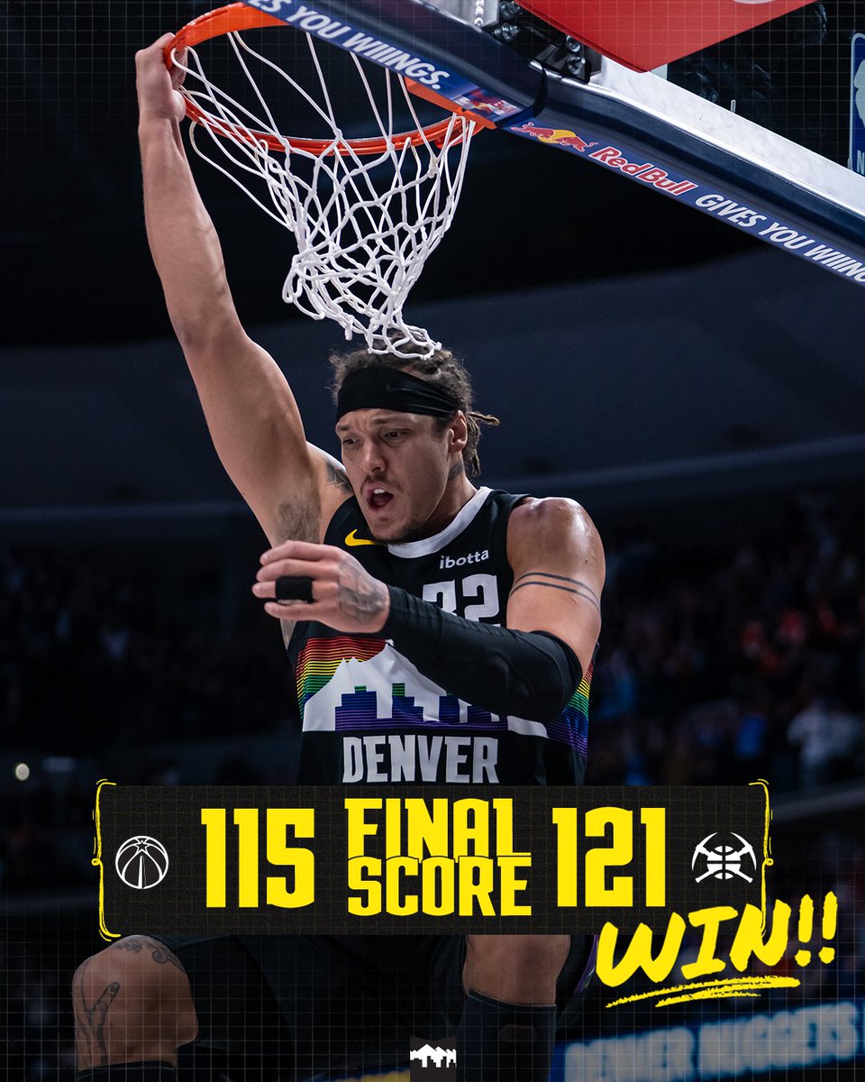 nuggets's tweet image. STARTING THE WEEKEND WITH A WIN

#MileHighBasketball