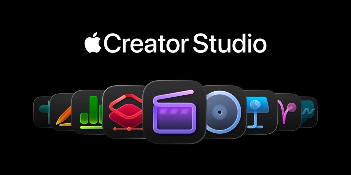 AppleX4_'s tweet photo. Apple Creator Studio pinta bien… pero aún se queda a medias 🎨
Falta Photomator, algún guiño a los que ya pagamos apps pro y bundles con iCloud para creadores.
¿Lo ves como un rival real de Adobe o todavía le falta músculo? 🤔
#Apple #Creatividad #ProApps https://t.co/xxU9rOj2RD