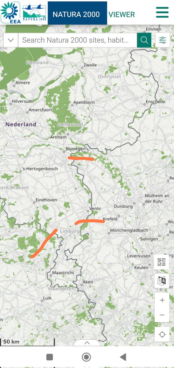 CeesCees72's tweet image. De #wolf is niet op natuurlijke wijze spontaan Nederland binnengewandeld, maar via een zorgvuldig aangelegde Wolvensnelweg die van Roemenië via Polen en Duitsland naar Nederland leidt.

De Wolvensnelweg bestaat uit #Natura2000 gebieden die met elkaar zijn verbonden door…