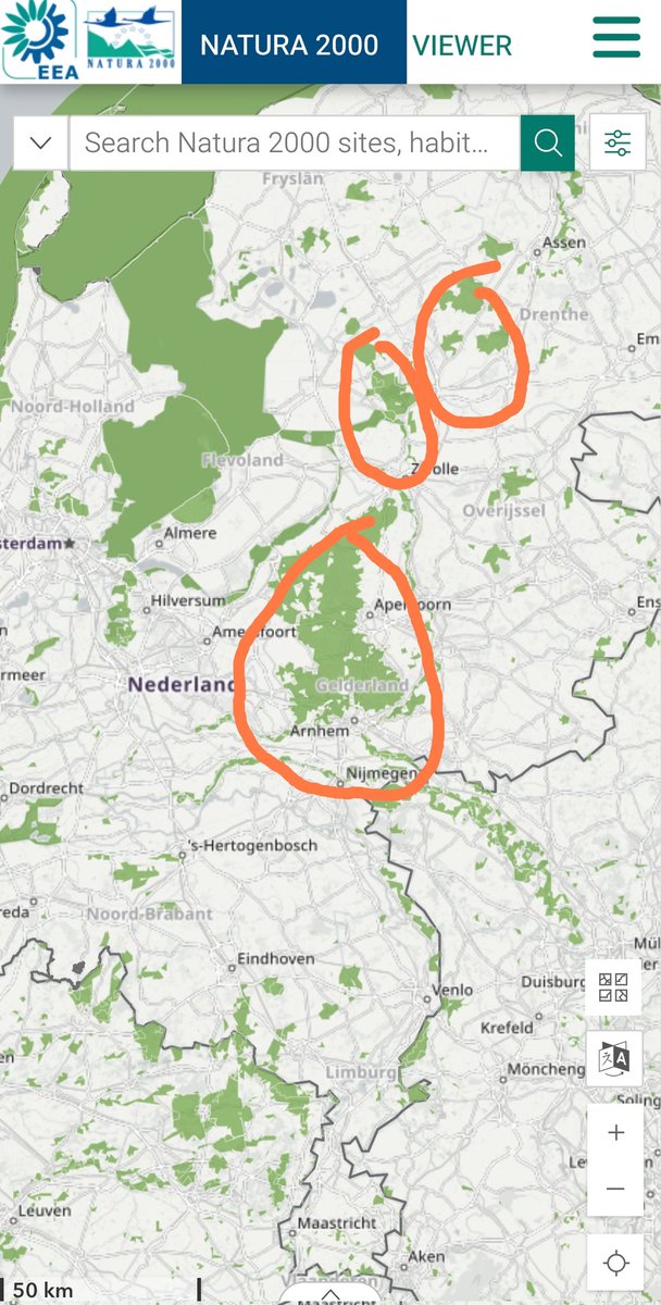 CeesCees72's tweet image. De #wolf is niet op natuurlijke wijze spontaan Nederland binnengewandeld, maar via een zorgvuldig aangelegde Wolvensnelweg die van Roemenië via Polen en Duitsland naar Nederland leidt.

De Wolvensnelweg bestaat uit #Natura2000 gebieden die met elkaar zijn verbonden door…