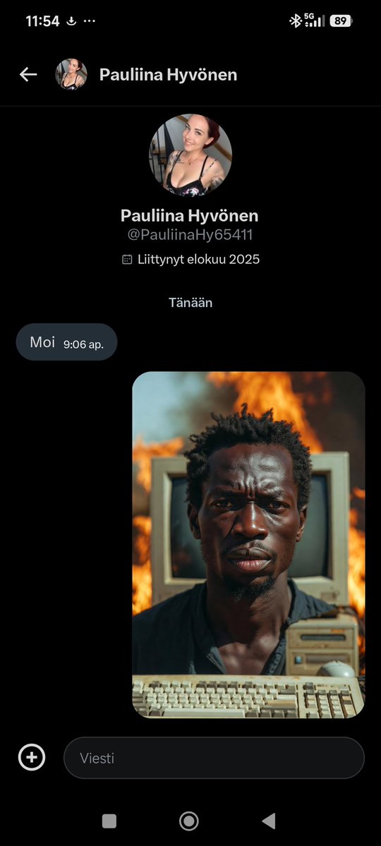 To87Fin's tweet image. Ja seuraava Nigerialainen huijari. Ottanut yllättäen sellaisen kuvankin käyttöön mitä on paljon käytetty huijauksissa.