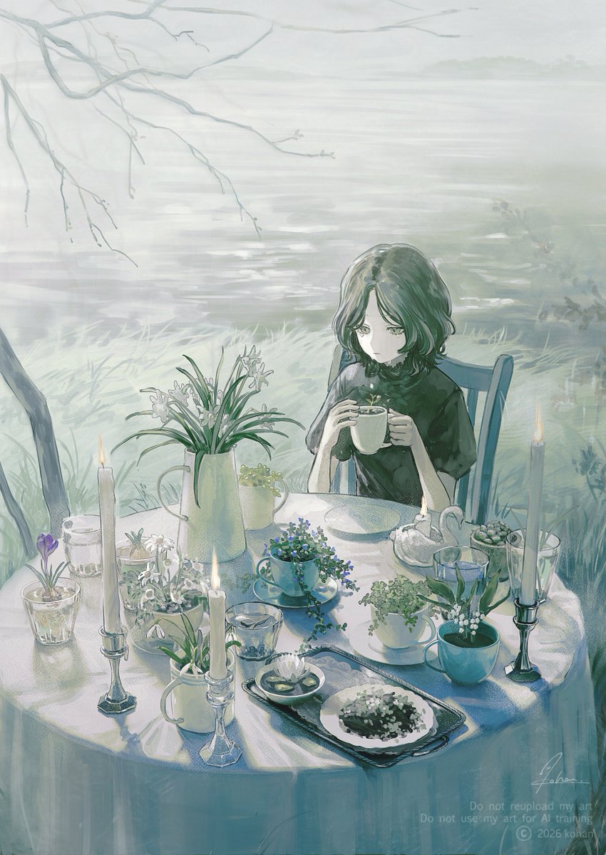 【お知らせ】
昨年より専業でフリーランスイラストレーターとして活動を始め、約1年が経ちました🦢
支えてくださる皆さまに心より感謝いたします
本年も創作・お仕事ともに全力で取り組みます！
ご依頼やご相談も随時受付中です
ずっとお知らせの機会を逃していたので、節目のこの時期にご報告でした🪴