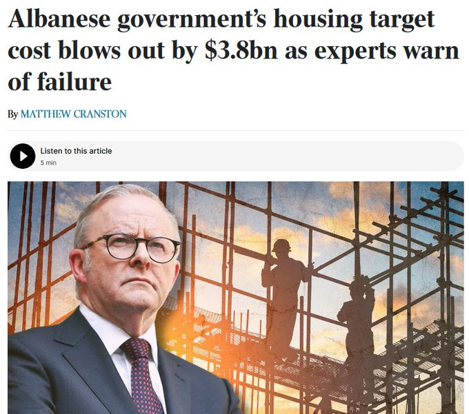 CaroDiRusso's tweet image. Just the latest example of the Albanese Labor government spending more to achieve less. 

Dismal.

#auspol
