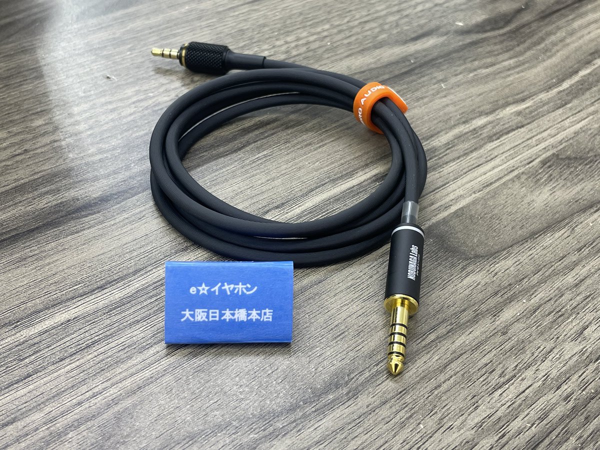 SONY MDR-MV1の純正ケーブルを4.4mmバランス化カスタマイズしました