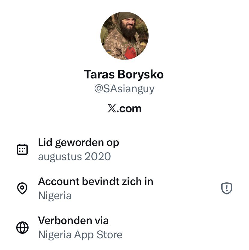 🚫 Scammer Alert ‼️ 

This “Ukrainian” volunteer works from Nigeria. 🤡

x.com/sasianguy

Pls report &amp; block 🚫