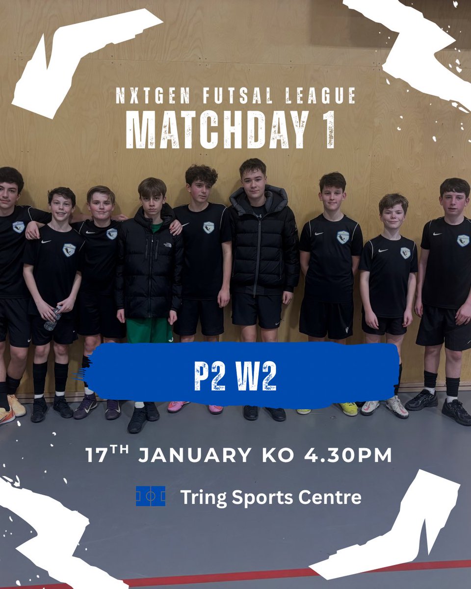 MD1 at NxtGen Futsal League 🔥
Top-quality futsal on show from all the teams and a fantastic outing for our boys — unbeaten and 16 goals across 2 matches ⚽️⚽️⚽️