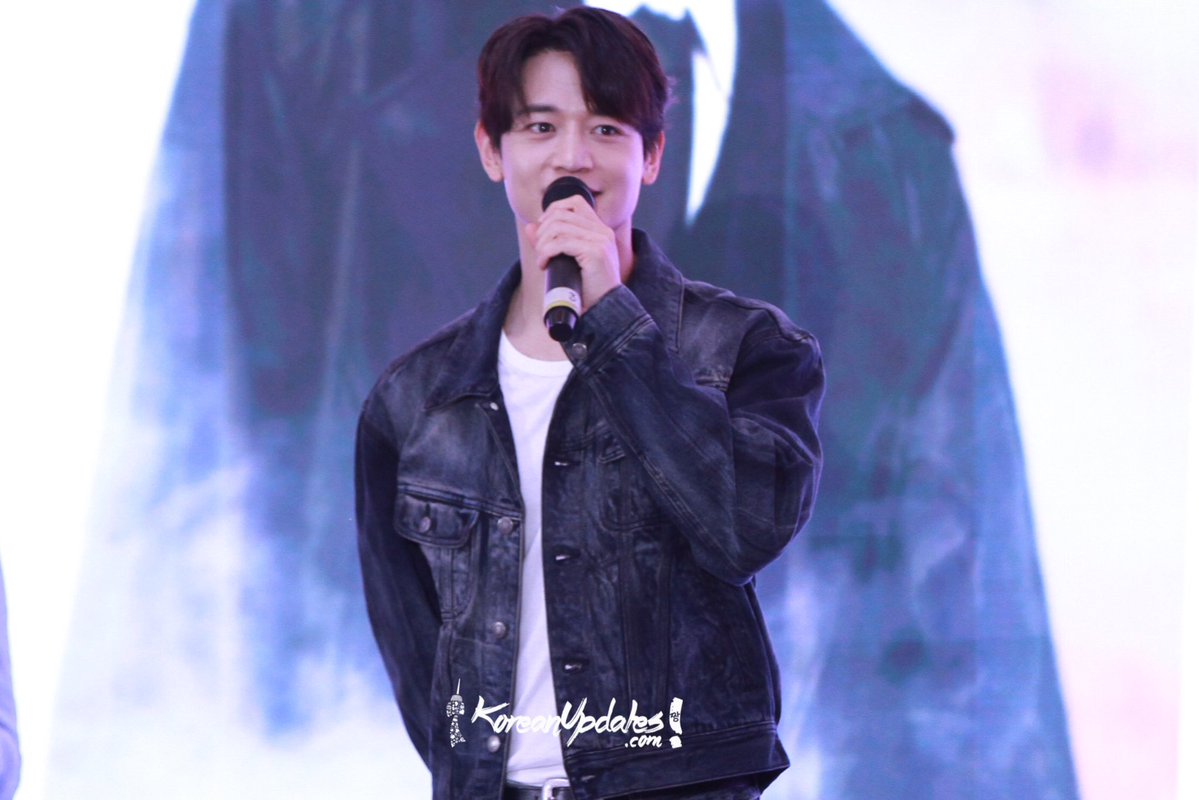 KoreanUpdates's tweet image. #MINHO of SHINee at KOREA 360 Meet &amp;amp; Greet in Jakarta today.

#민호 #KoreanUpdates