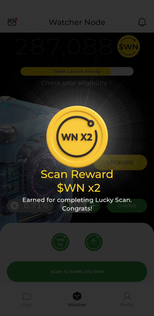 MuhammadUzer7's tweet image. 🚀 Big win on DeNet! My Watcher Node has just detected a file ready for extra copies in the DeNet Storage network, earning me some token rewards!

📱💰 Join with my link and start earning: links.denet.app/mobile?referre…

Enter my code: 0x65c7b578704f0c9c3a2f5f39972dd923354887da