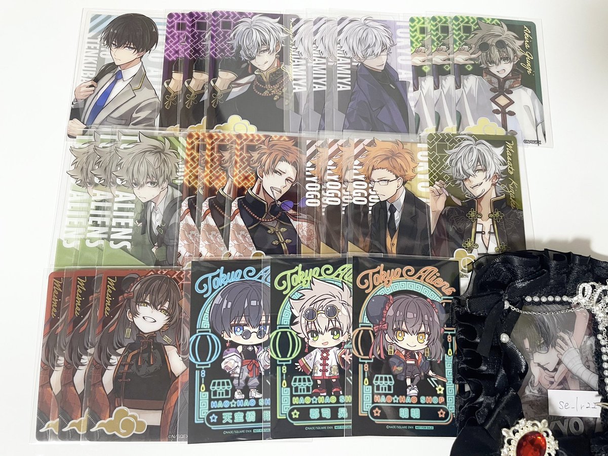 東京エイリアンズ ハオハオショップ クリアカード アクリルコースター